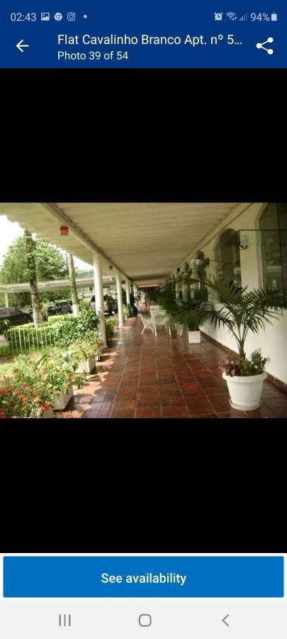 Flat No Hotel Cavalinho Branco Águas de Lindóia Buitenkant foto